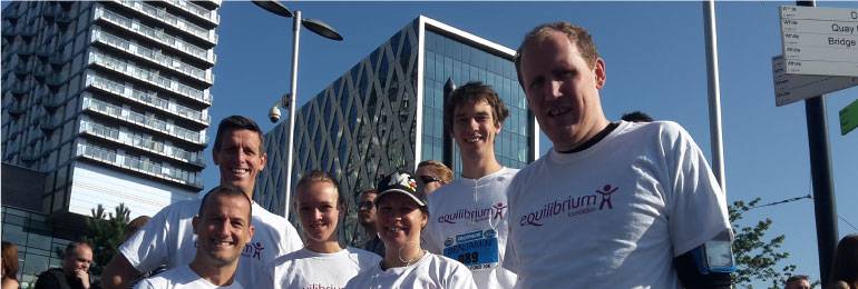 Equilibrium team after Salford 10k